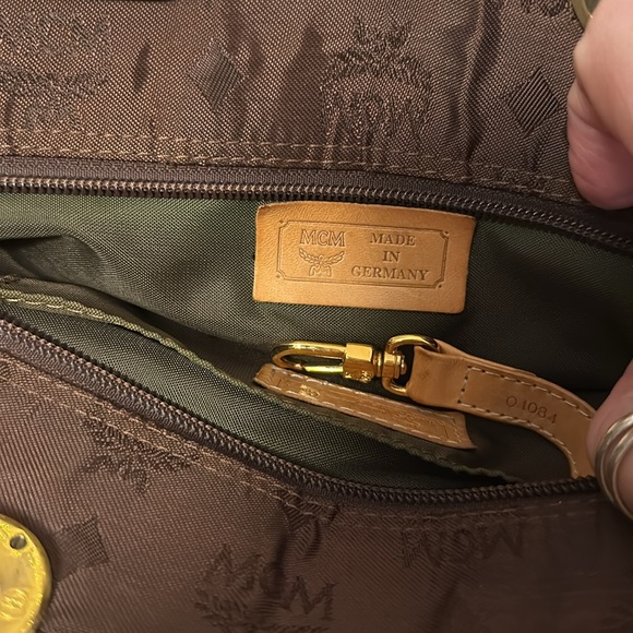 MCM - Mini Brown Tote - Picture 7 of 10